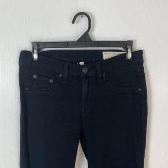 rag & bone Women's Black Jeans Jeggings - Picture 2 of 7